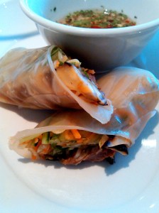 wagamama spring rolls